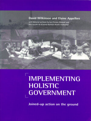 cover image of Implementing holistic government